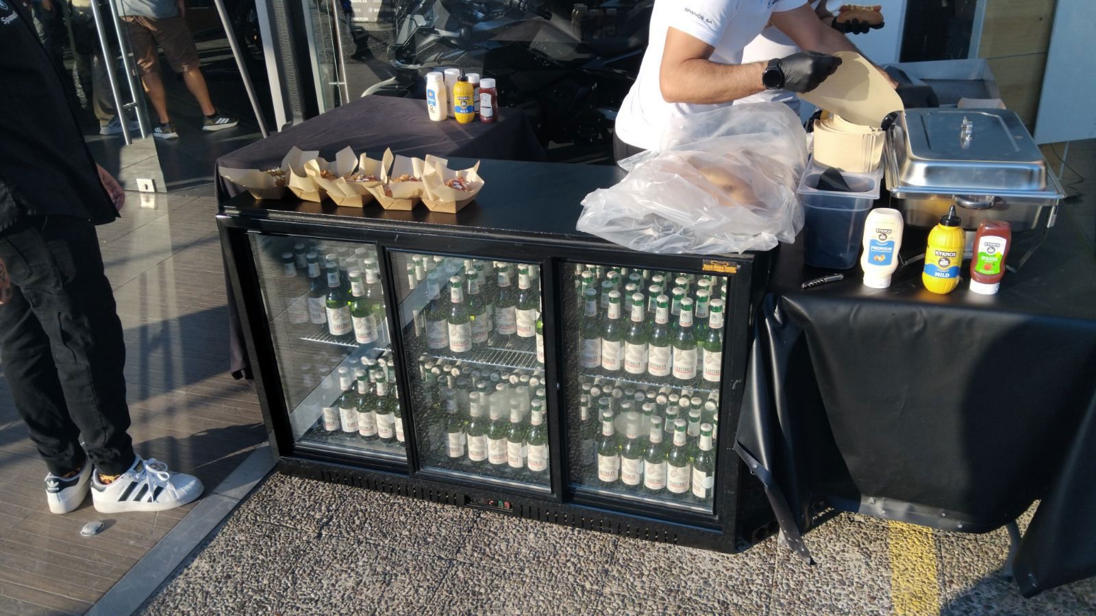 και φυσικά με μπύρες χωρίς αλκόολ!