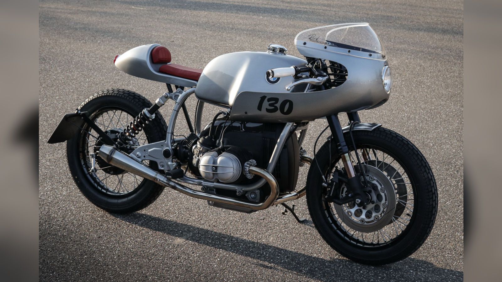 Little Bavarian: Πάντρεμα μιας BMW cafe racer και μιας Porsche 550 Spyder