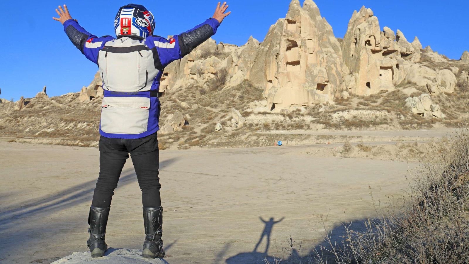 Το QJMOTOR ATR 125 στις ερήμους της Καππαδοκίας