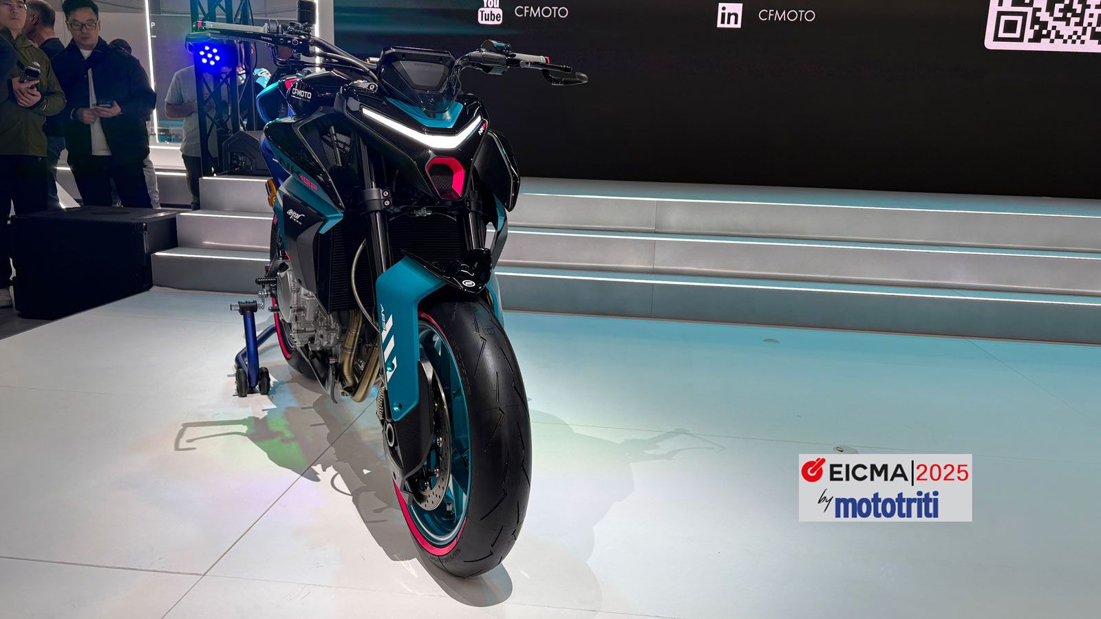 EICMA 2025 - CFMoto 675NK GP: Με αναρτήσεις Ohlins, φρένα Brembo και αναβαθμισμένο κινητήρα