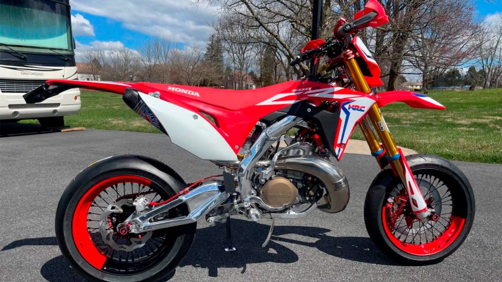 Υβρίδιο Honda CRF450R και CR500 κυκλοφορεί στις ΗΠΑ