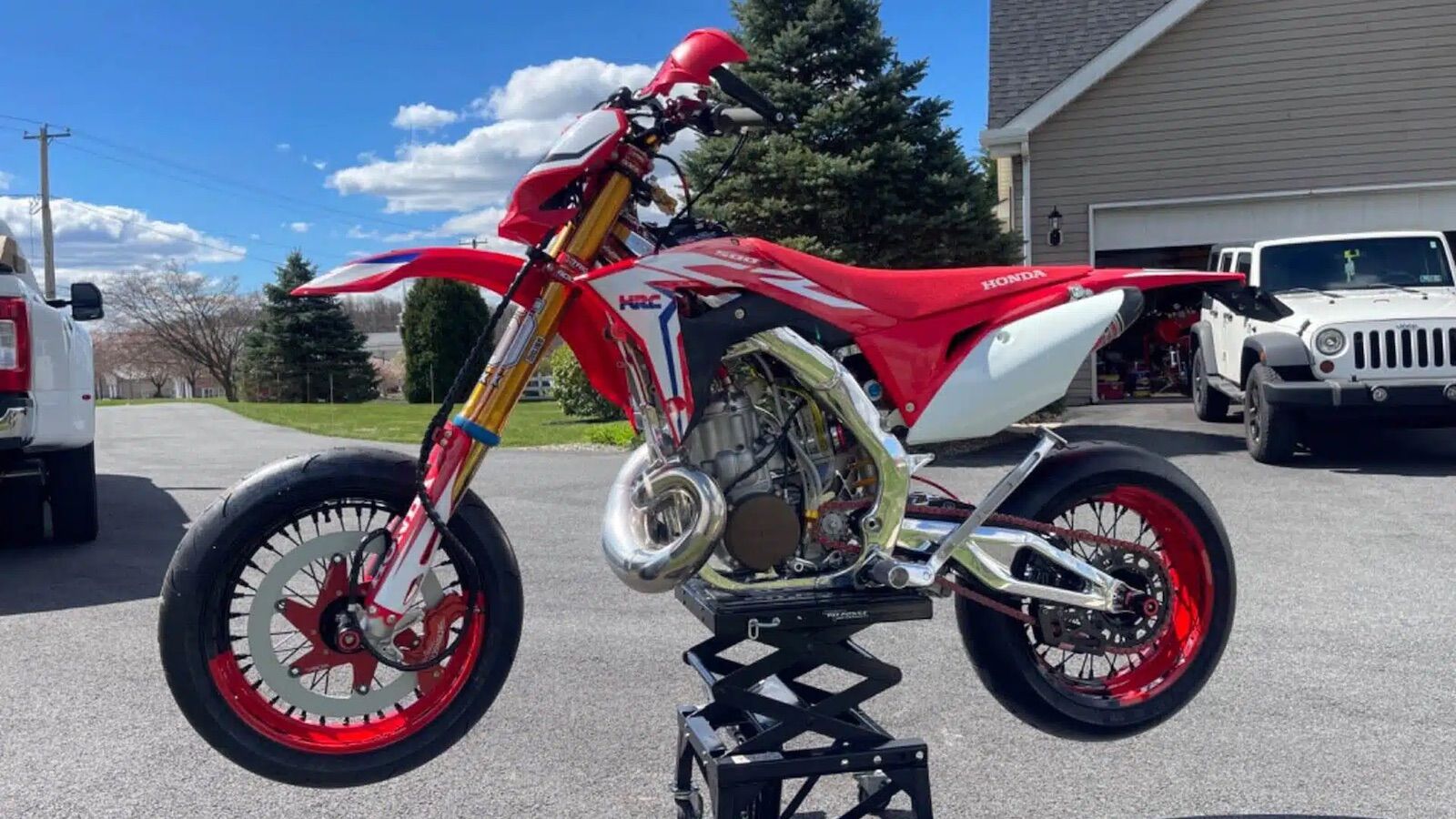 Υβρίδιο Honda CRF450R και CR500 κυκλοφορεί στις ΗΠΑ