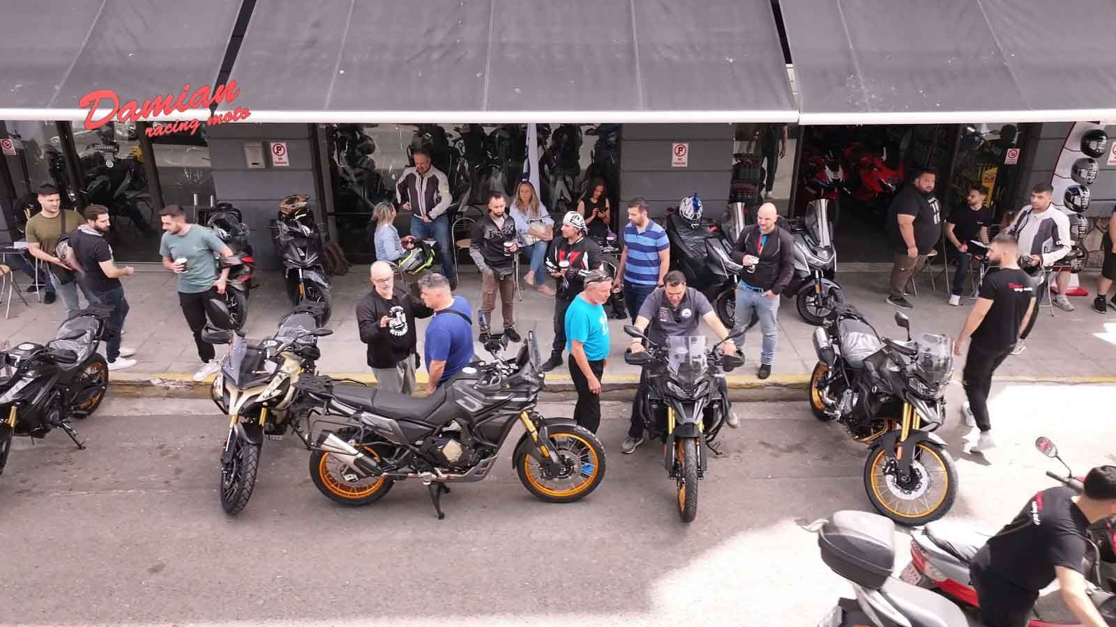 Το Voge Moto Club Hellas οδηγεί το νέο DS625X