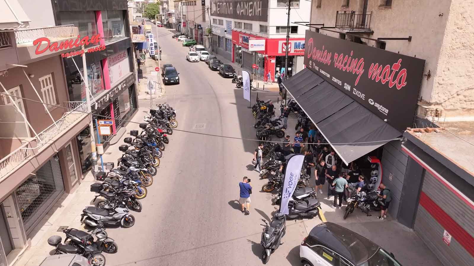 Το Voge Moto Club Hellas οδηγεί το νέο DS625X