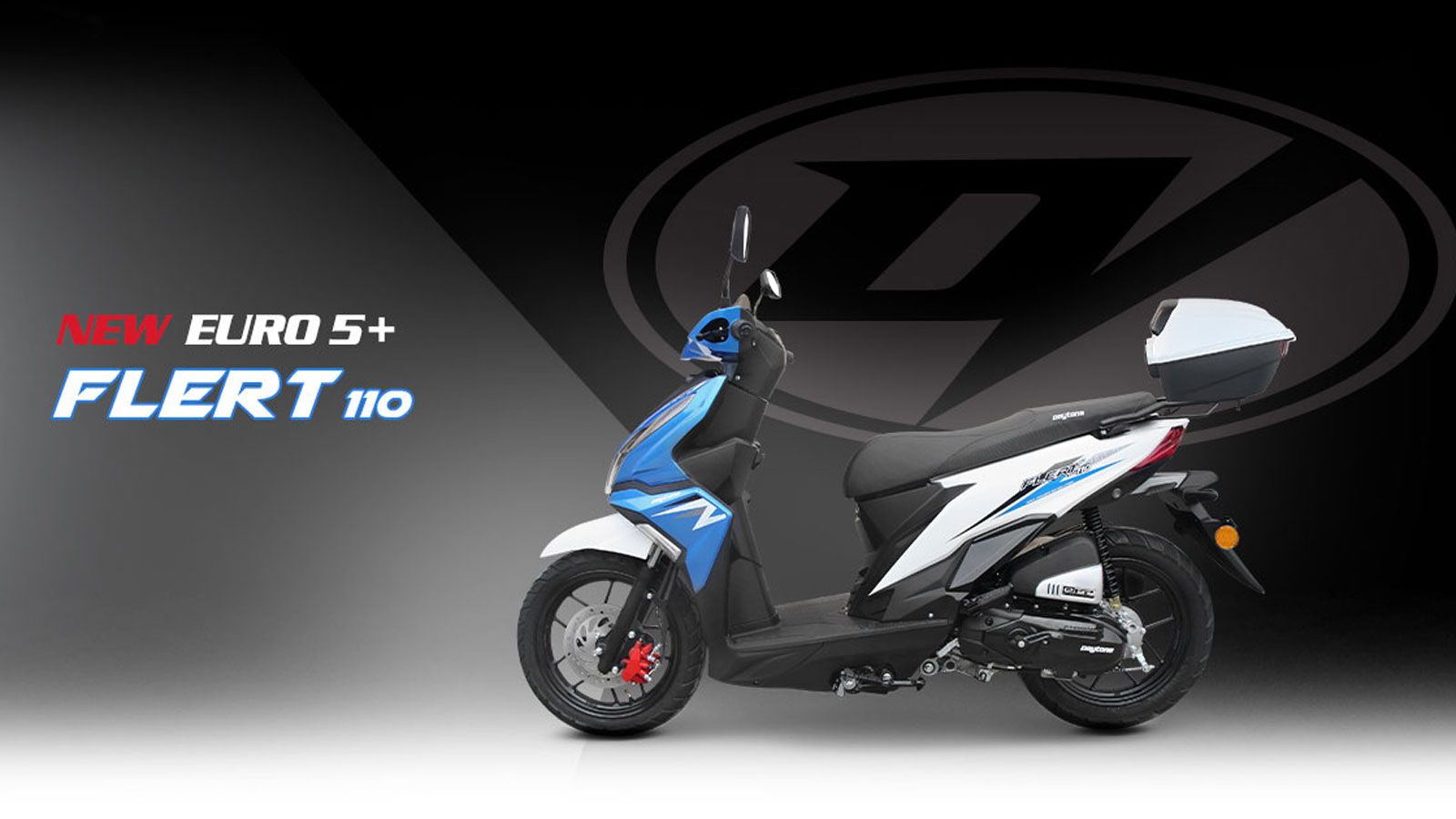 Το Daytona FLERT 110 ξεχωρίζει από την πρώτη ματιά χάρη στις κομψές γραμμές του και τον σύγχρονο σχεδιασμό που παραπέμπει σε scooter μεγαλύτερου κυβισ