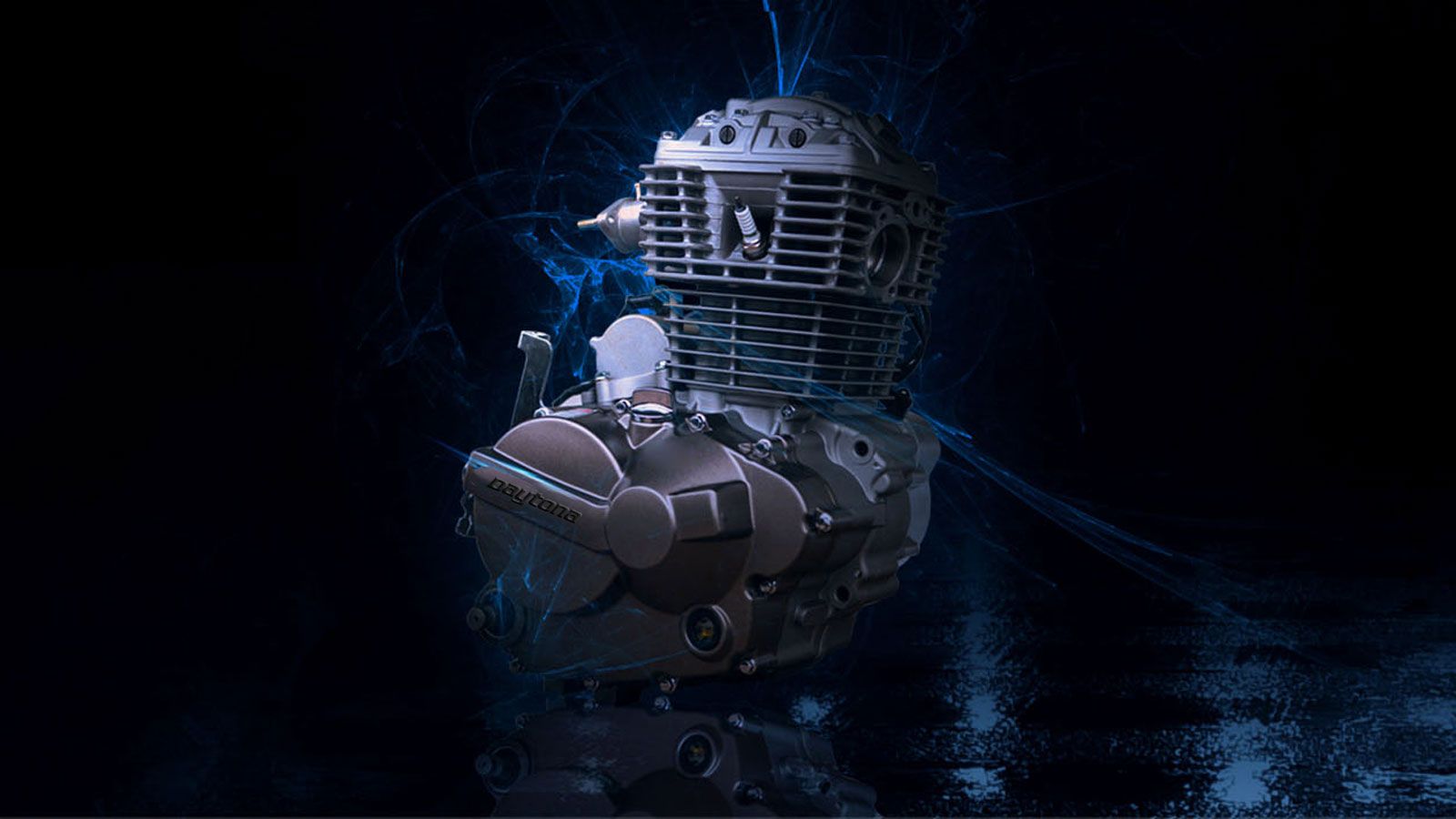 Στην καρδιά του Daytona Monster 125 βρίσκεται ένας μονοκύλινδρος, τετράχρονος, αερόψυκτος κινητήρας 124 κ.εκ., με δύο βαλβίδες, EFI ψεκασμό και απόδοσ