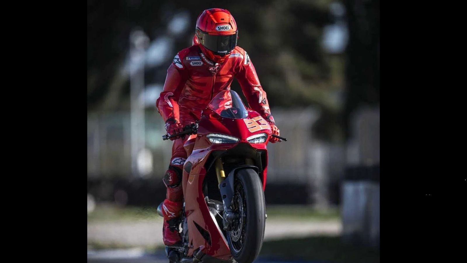 Εντυπωσιακή η πρώτη δοκιμή του Marc Marquez με τη Νέα Ducati Panigale V2