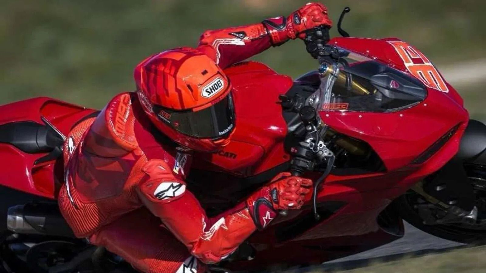 Εντυπωσιακή η πρώτη δοκιμή του Marc Marquez με τη Νέα Ducati Panigale V2