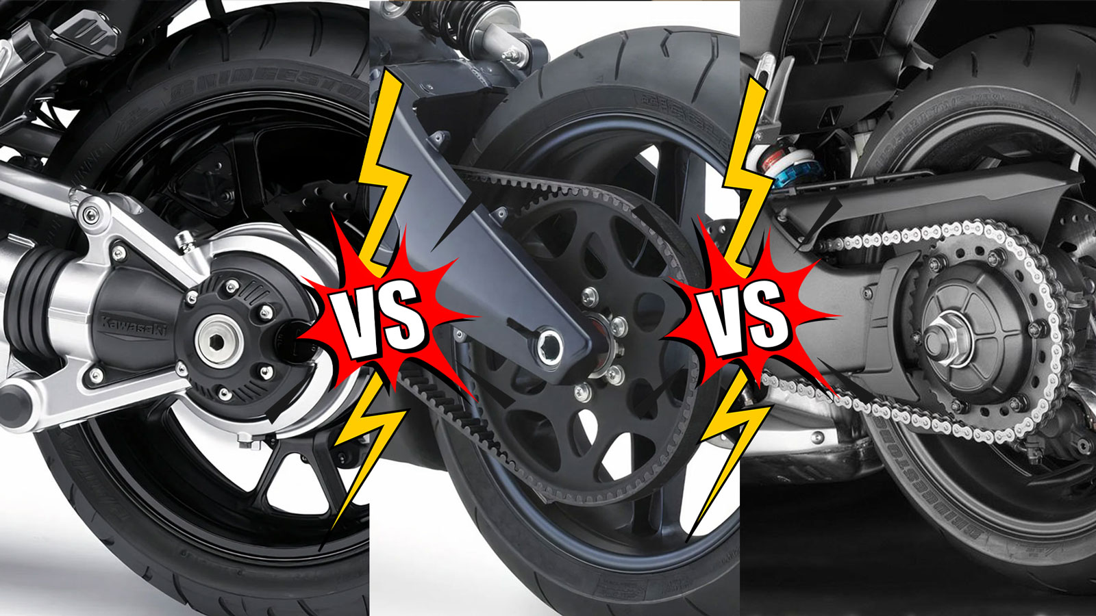 Αξονας, ιμάντας και αλυσίδα, πως επηρεάζει ο κάθε τρόπος τελικής μετάδοσης την ισχύ που φτάνει στον πίσω τροχό;