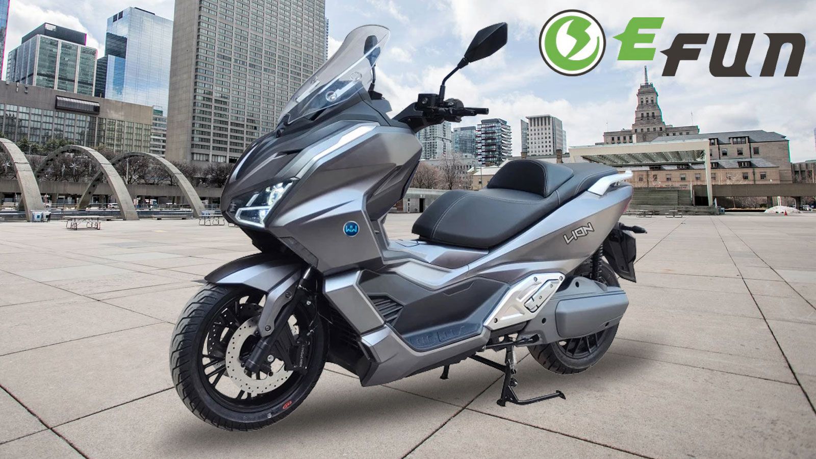 E-FUN Lion: Ηλεκτρικό scooter με 150 χλμ./ώρα τελική και 300 χλμ. αυτονομία