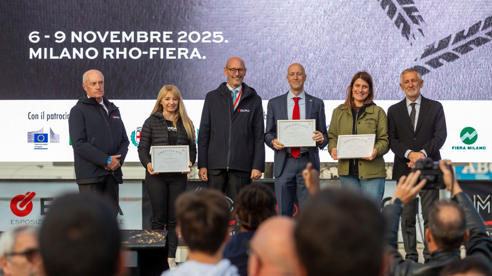 Στην 82η έκθεση EICMA, η Honda βραβεύτηκε με το EICMA 2025 Sustainable Exhibitor Award, για τη βιώσιμη διαχείριση του εκθεσιακού της περιπτέρου