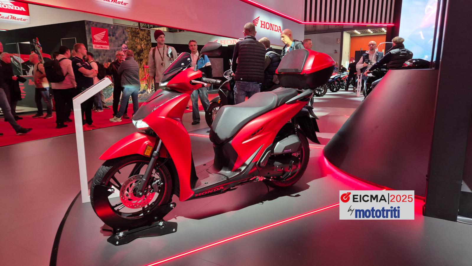 Eicma 2025: Νέο Honda SH 125 & 150 