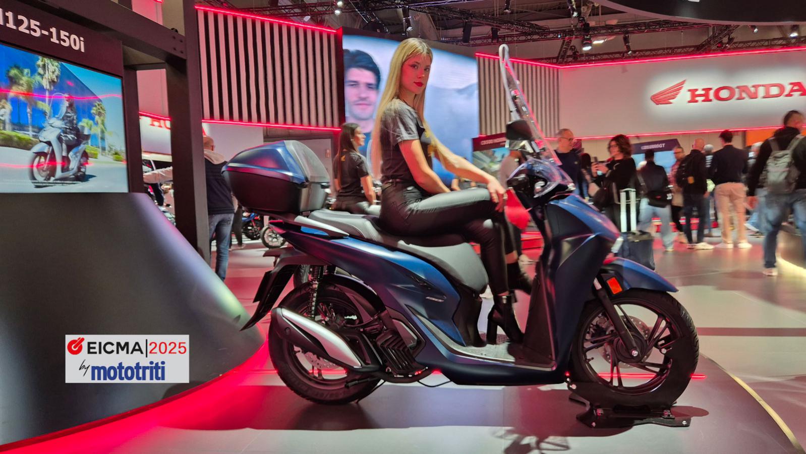 Eicma 2025: Νέο Honda SH 125 & 150 