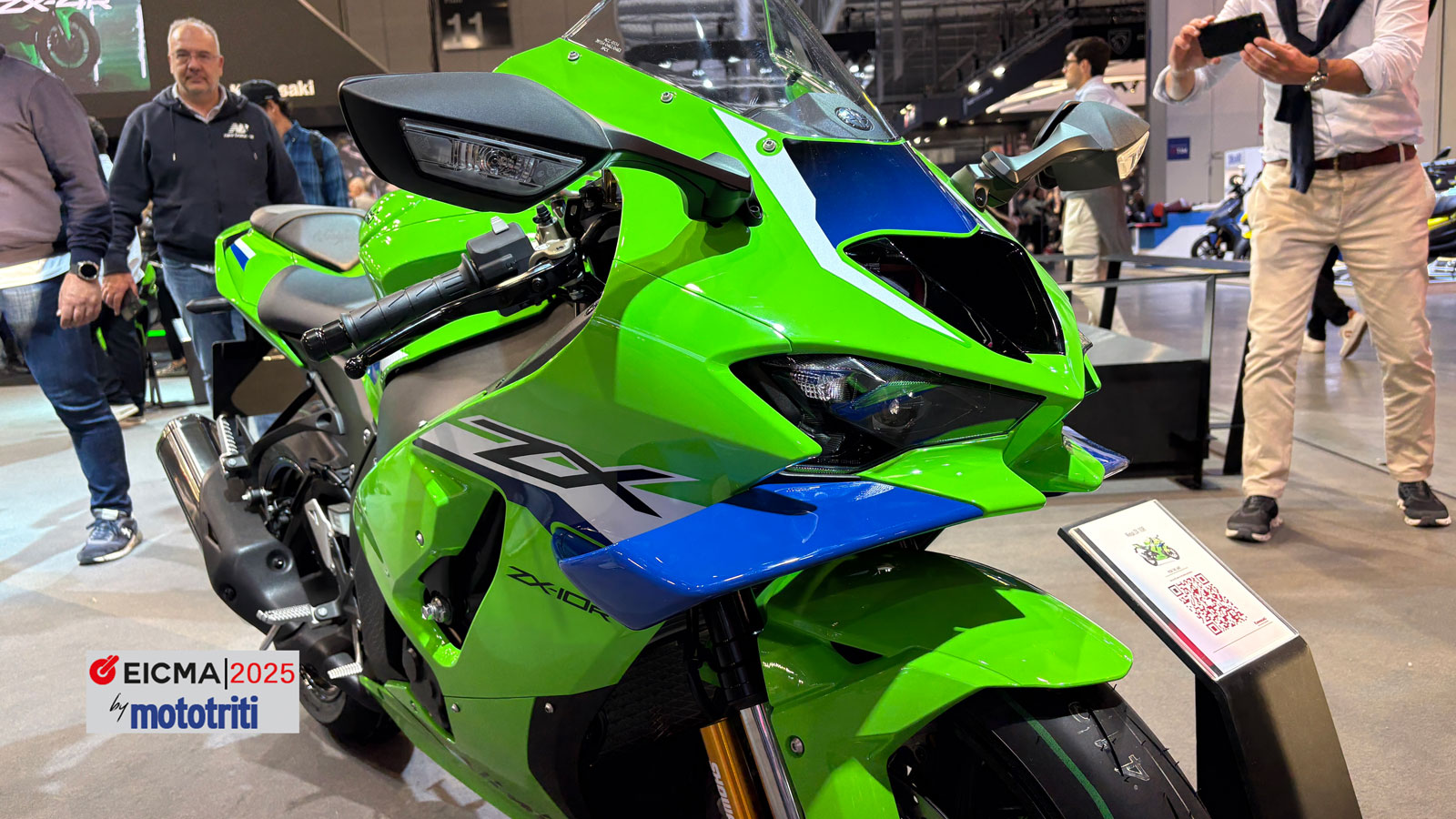 EICMA 2025 - Kawasaki Ninja ZX-10R 2026: Εμφάνιση με νέο πρόσωπο