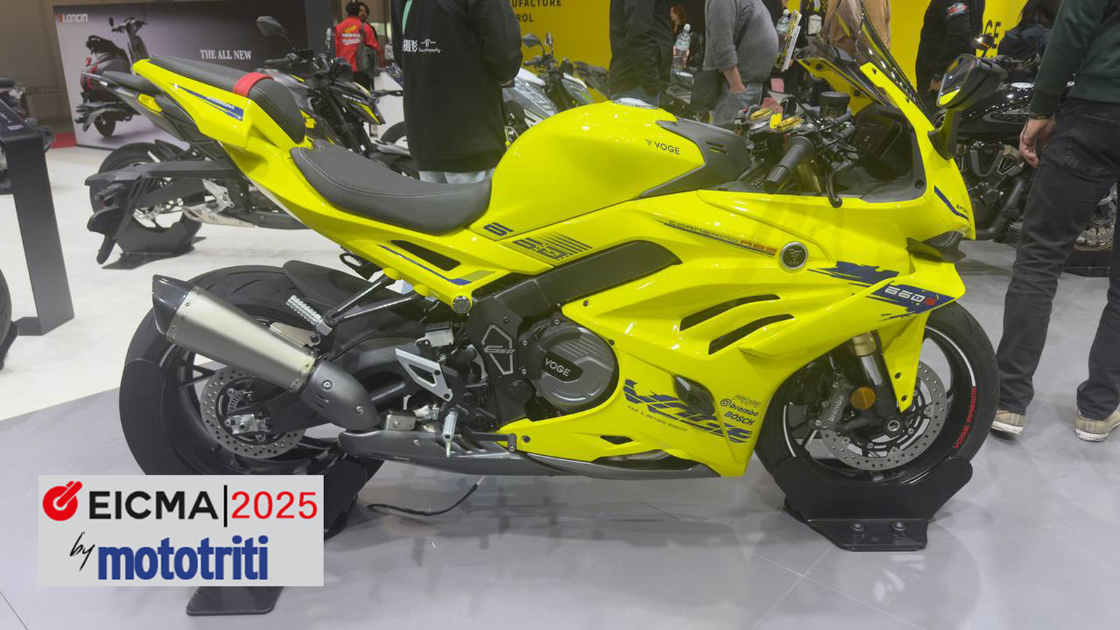 EICMA 2025: Voge RR660S τετρακύλινδρο με 100 ίππους