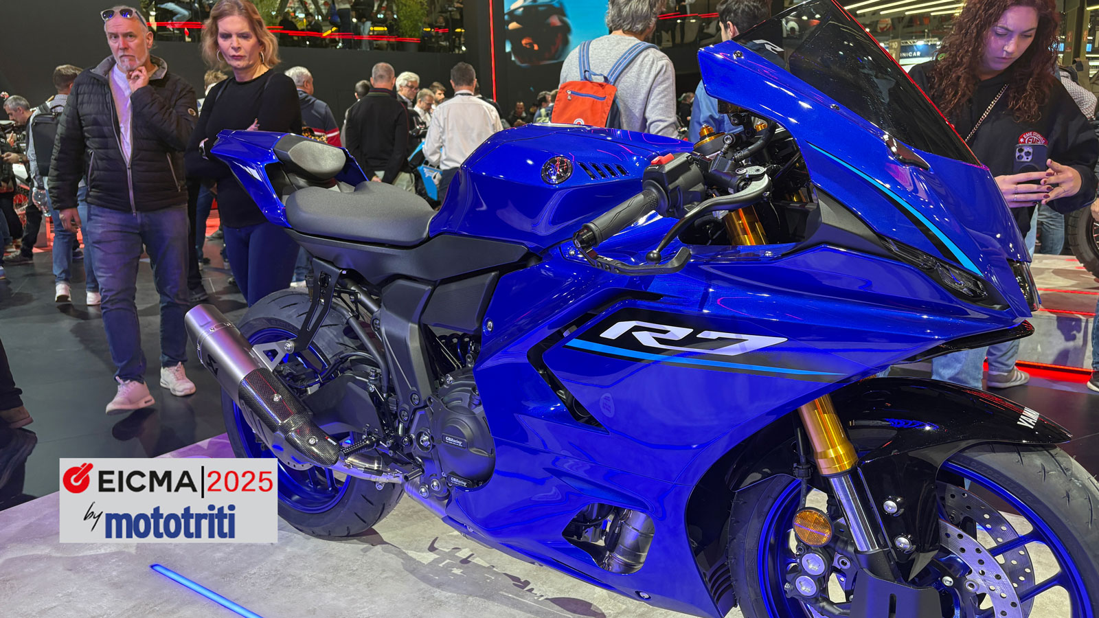 EICMA 2025 Yamaha YZF-R7 2026