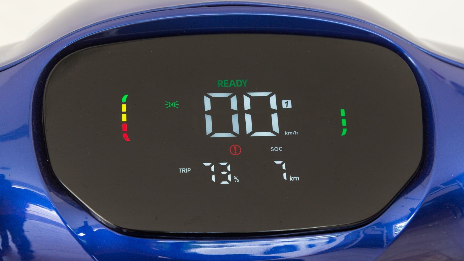 Οθόνη LCD με όλες τις απαραίτητες πληροφορίες.