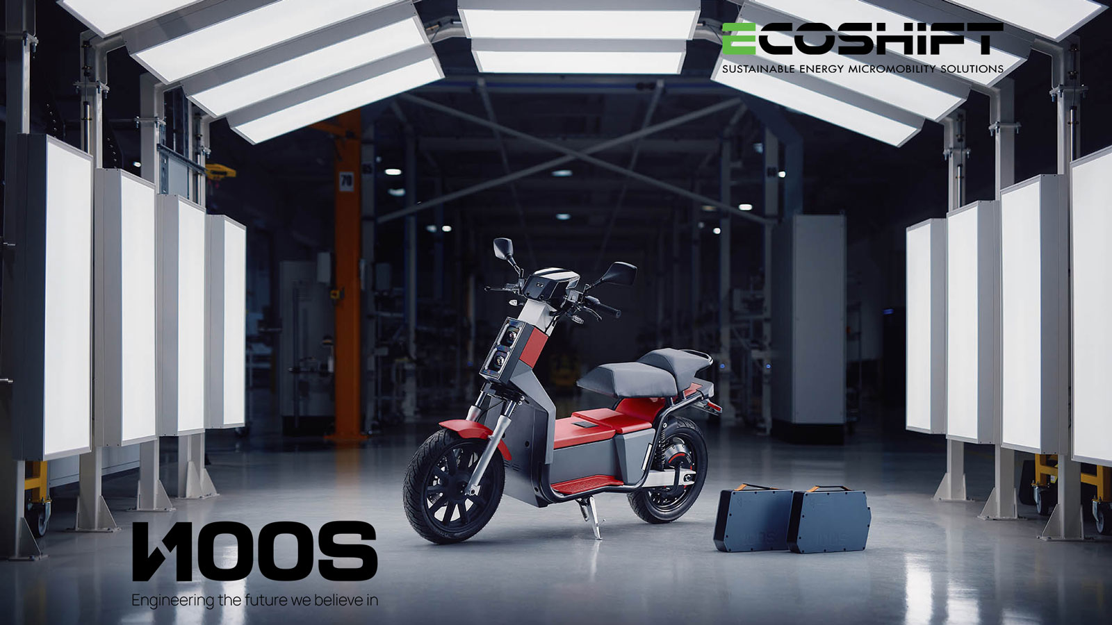 Αυτό είναι το Ecoshift NOOS, το πρώτο ελληνικό ηλεκτρικό δίκυκλο με τελική στα 80χλμ/ω και αυτονομία που φτάνει τα 131 χιλιόμετρα. 