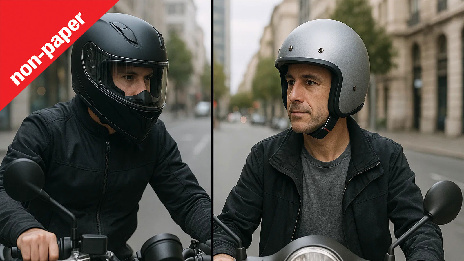 Εσύ τι κράνος φοράς στις κοντινές σου μετακινήσεις Full Face ή Jet κράνος. 