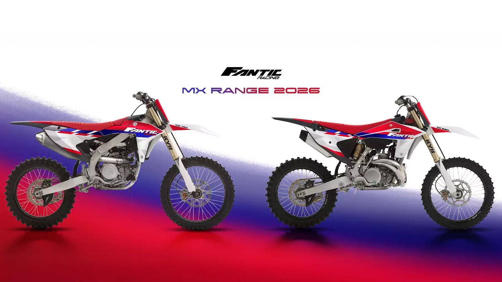Η Fantic παρουσίασε επίσημα τη γκάμα motocross του 2026, η οποία θα αρχίσει να φτάνει στις εκθέσεις από τα μέσα Σεπτεμβρίου για τα δίχρονα και τον Νοέ