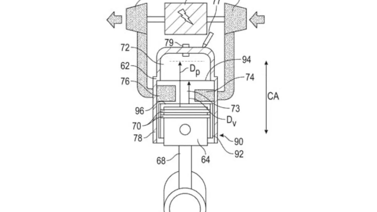 Ο δίχρονος της GM δεν μοιάζει σε τίποτα με τους κλασικούς «δίχρονους» που όλοι θυμόμαστε. Η πατέντα περιγράφει έναν κινητήρα όπου μια κινούμενη sleeve