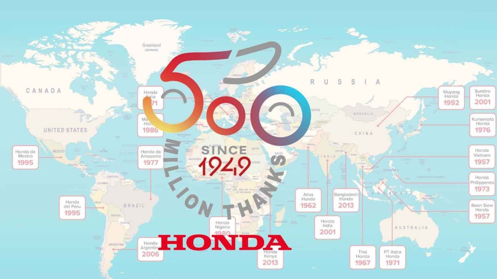 500 εκατομμύρια μονάδες μέσα σε 77 χρόνια