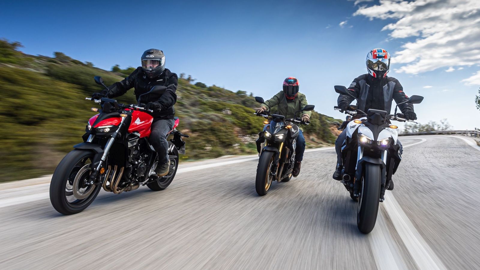 Δημοσιογραφική παρουσίαση Honda CB1000 Hornet