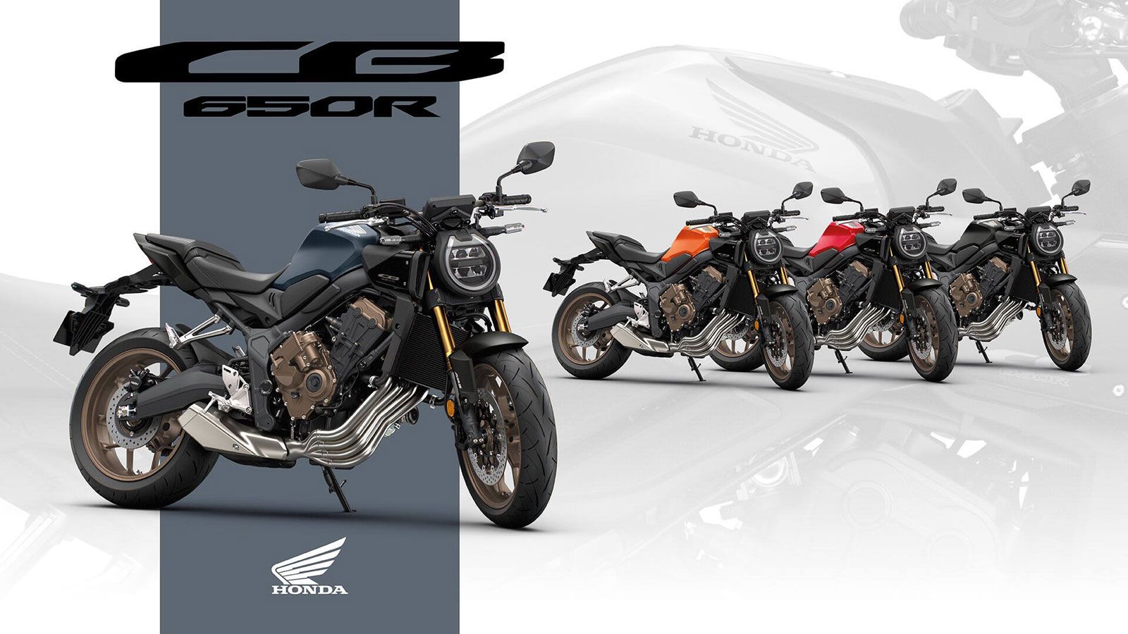 ια το 2026, το CB650R παρουσιάζεται σε τέσσερις νέες αποχρώσεις, κάθε μία με δικό της χαρακτήρα: Mat Gunpowder Black Metallic, Mat Jeans Blue Metallic