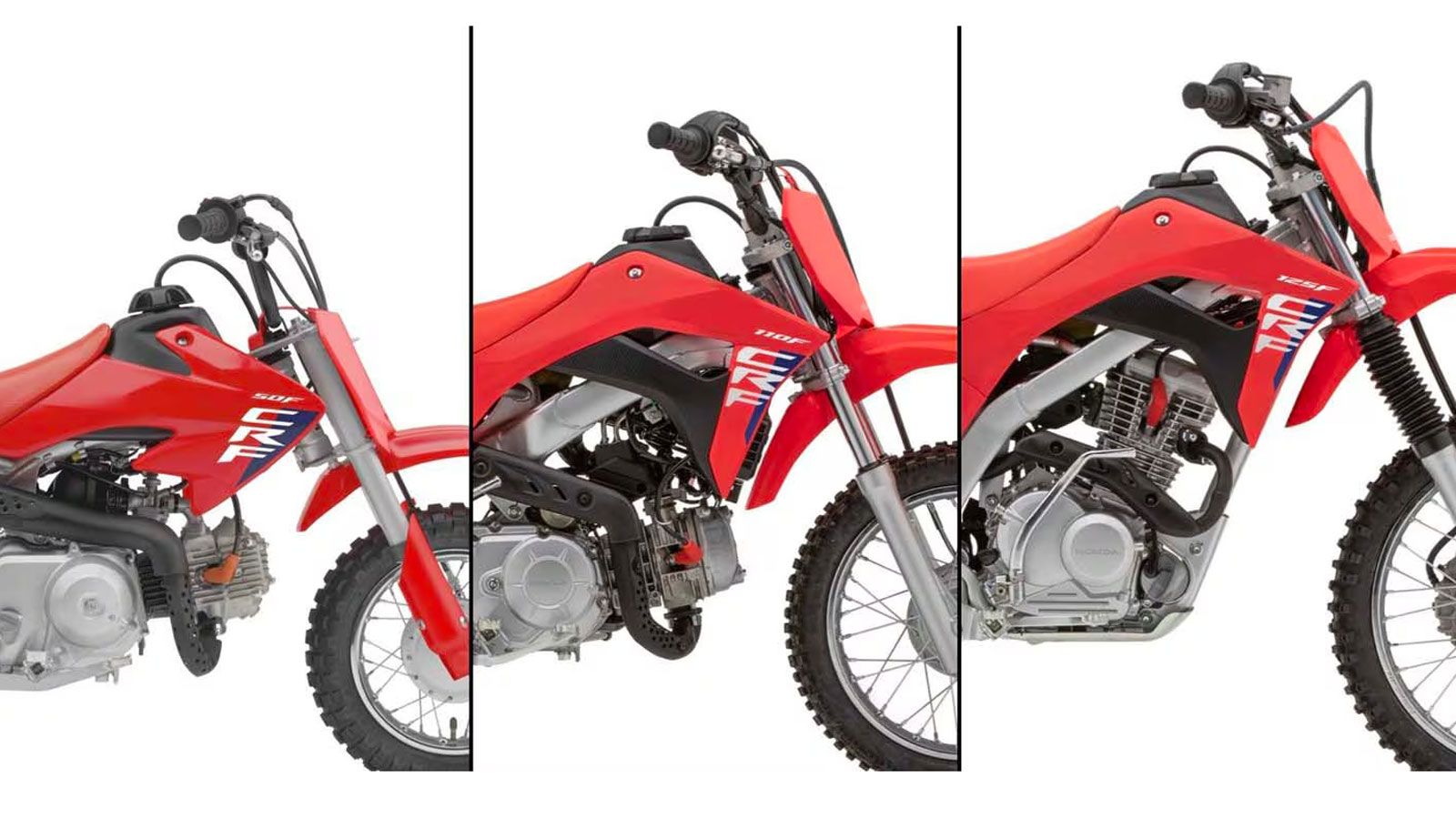 Η σειρά «F» απευθύνεται σε αναβάτες αναψυχής και νέους χρήστες, προσφέροντας απλότητα στη χρήση και στιβαρότητα για οδήγηση σε off-road διαδρομές.