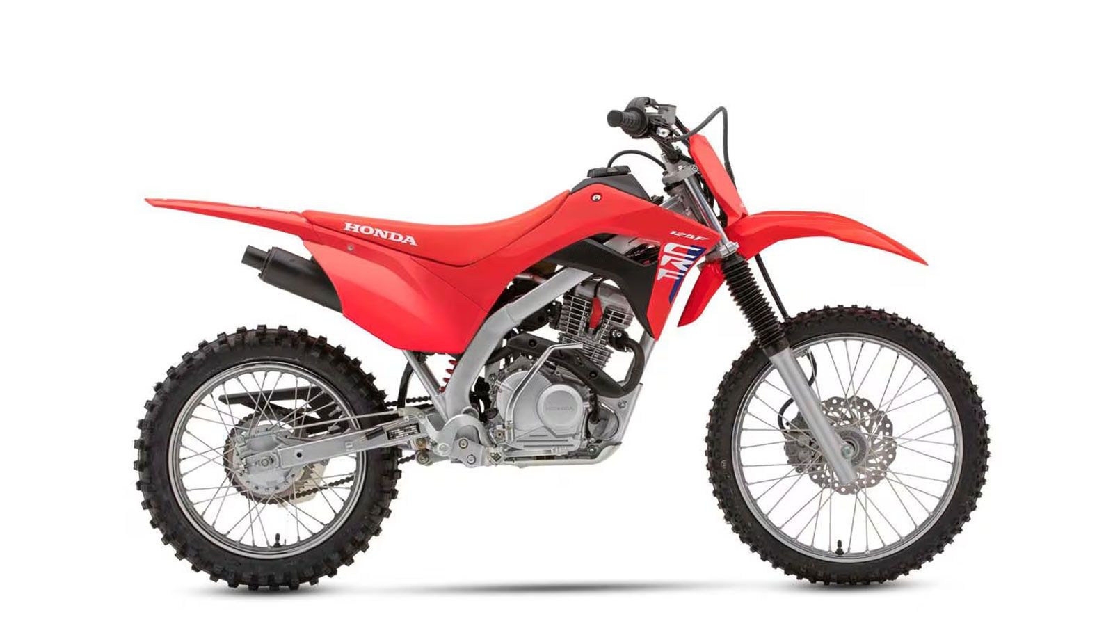 Το CRF125F, από την άλλη, είναι το πιο ώριμο μέλος της σειράς. Με ηλεκτρονικό ψεκασμό, πιο μαλακές αναρτήσεις και μεσαίο μέγεθος πλαισίου, προσφέρει έ