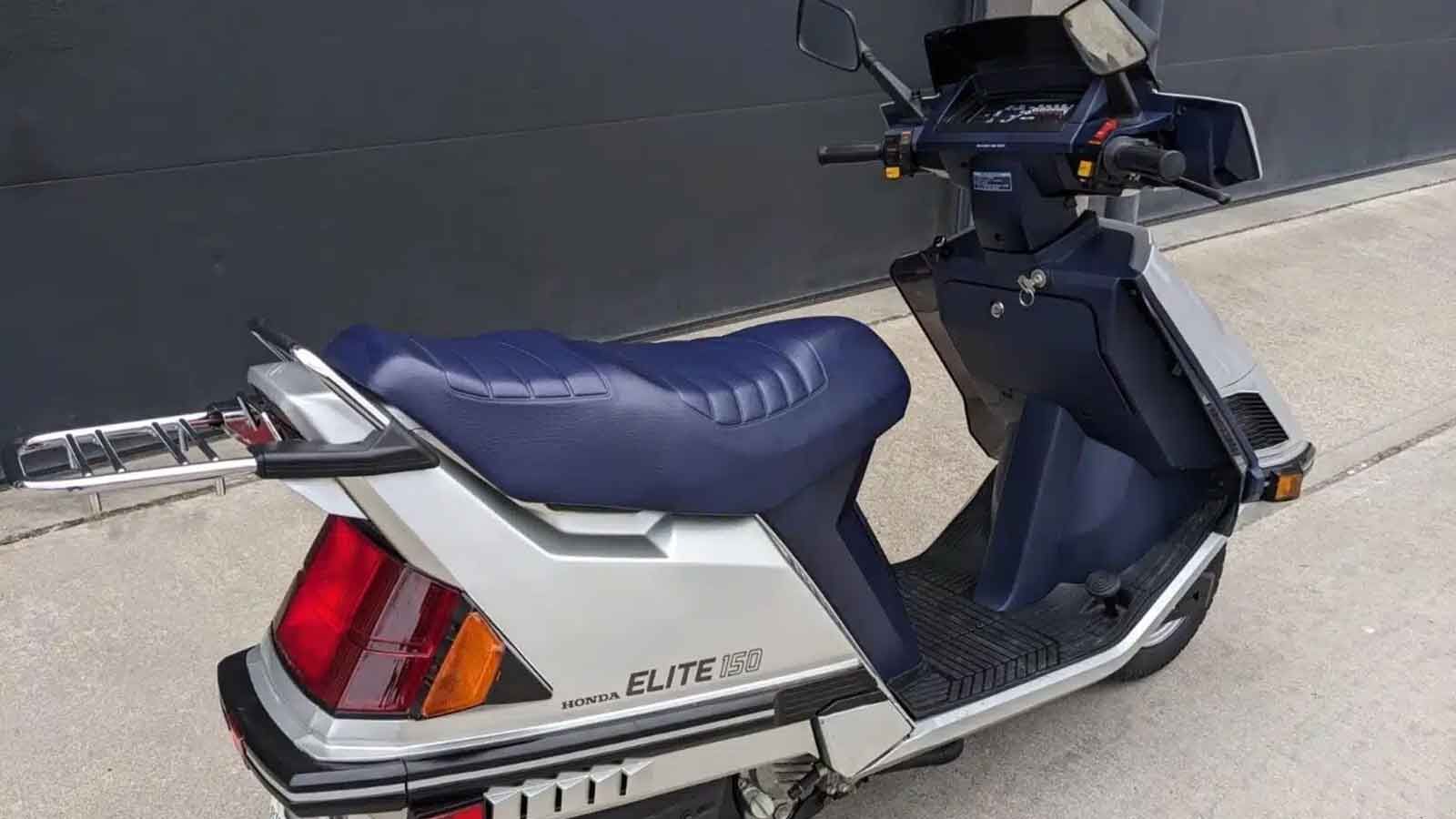 Το scooter δόθηκε ως έπαθλο σε διαγωνισμό μιας εταιρείας ηλεκτρικών σκουπών το 1984