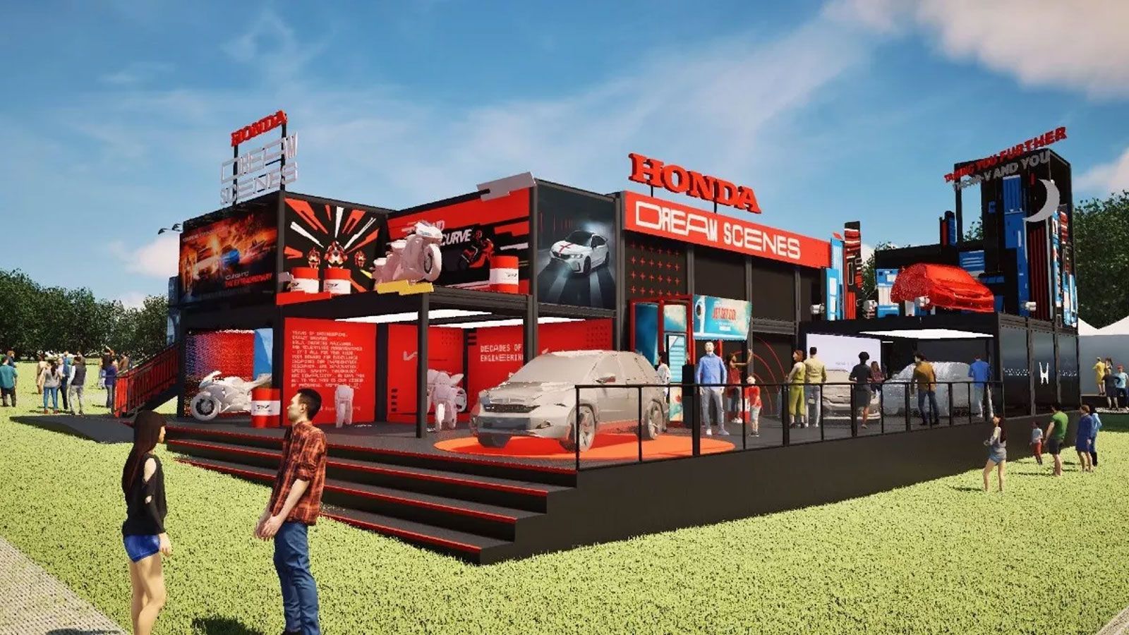 Με δημιουργικότητα που θυμίζει στούντιο του Χόλιγουντ, η Honda επιστρέφει στο Goodwood Festival of Speed 2025, στήνοντας ένα εντυπωσιακό περίπτερο με 