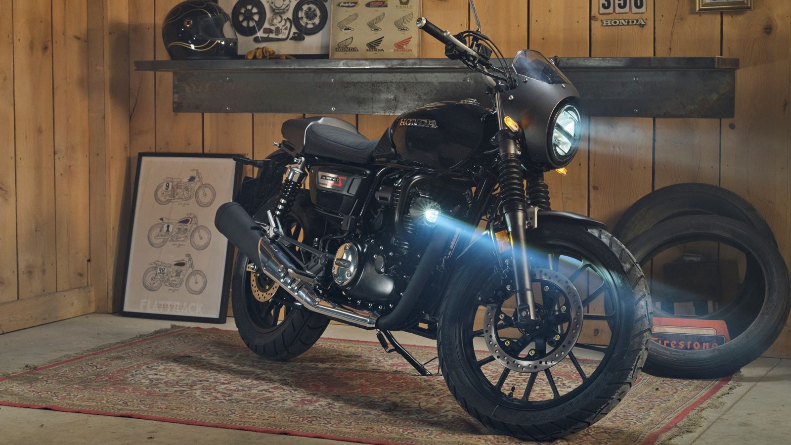 HONDA GB350S: Mε πλούσιο εξοπλισμό και κορυφαία ποιότητα κατασκευής 