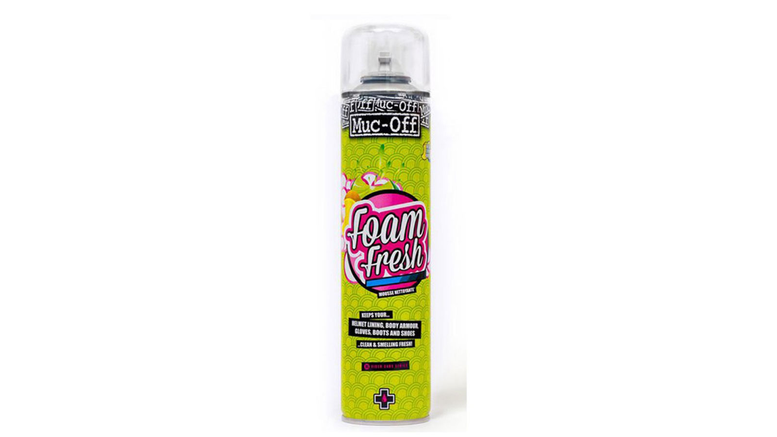 Spray καθαρισμού επένδυσης κράνους Muc-Off Foam Fresh 400ml