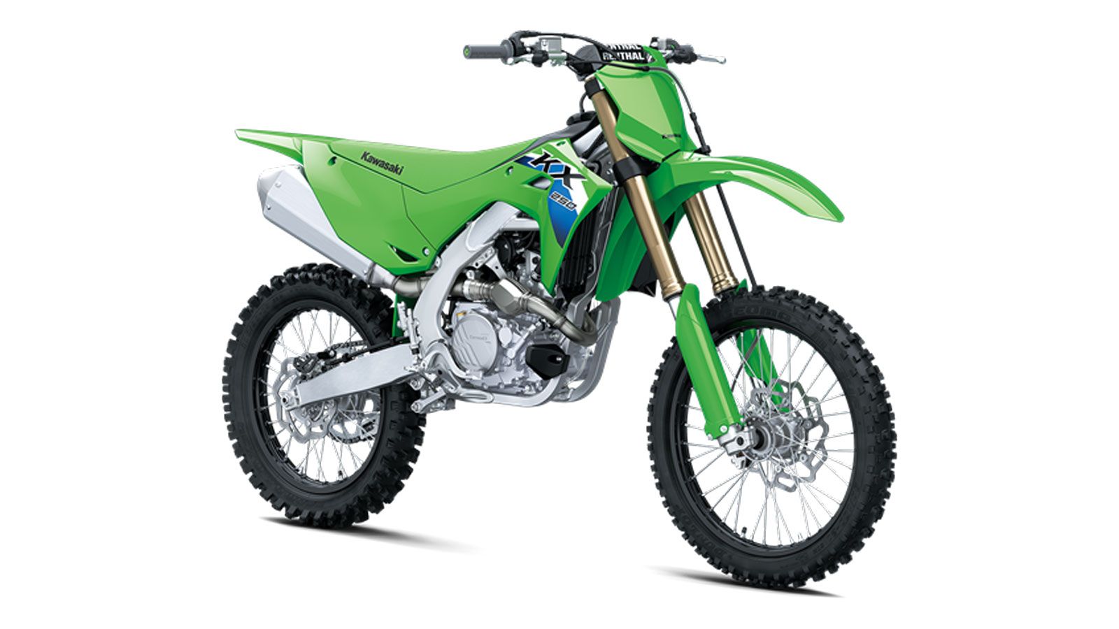 Τα KX250 και KX450 βασίζονται στις εργοστασιακές εκδόσεις SR, με τεχνολογίες από τις μοτοσυκλέτες των Valin και Febvre.