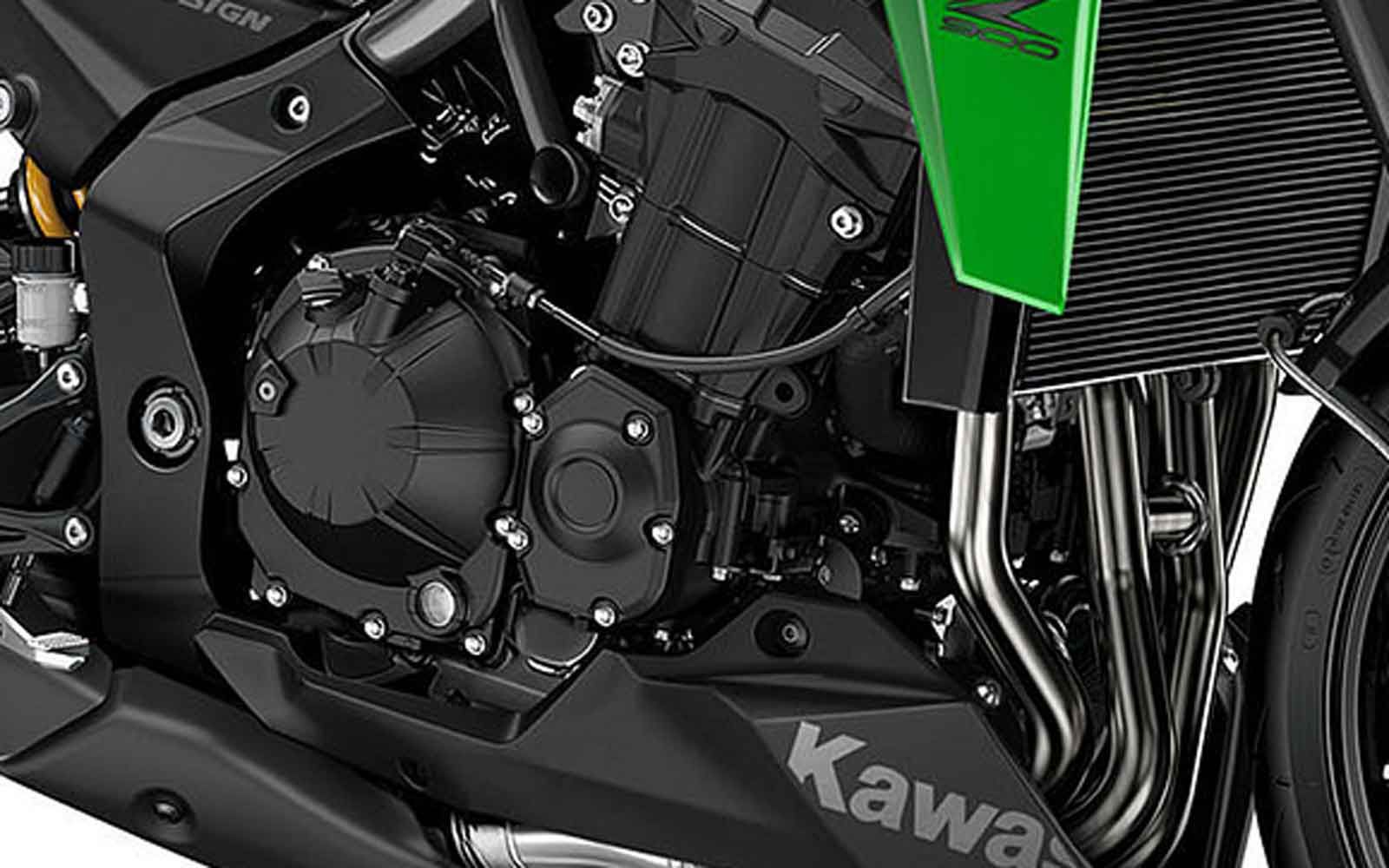 Η Kawasaki επέλεξε τον ίδιο τετρακύλινδρο σε σειρά κινητήρα 1.099cc που χρησιμοποιείται στα Ninja 1100 SX