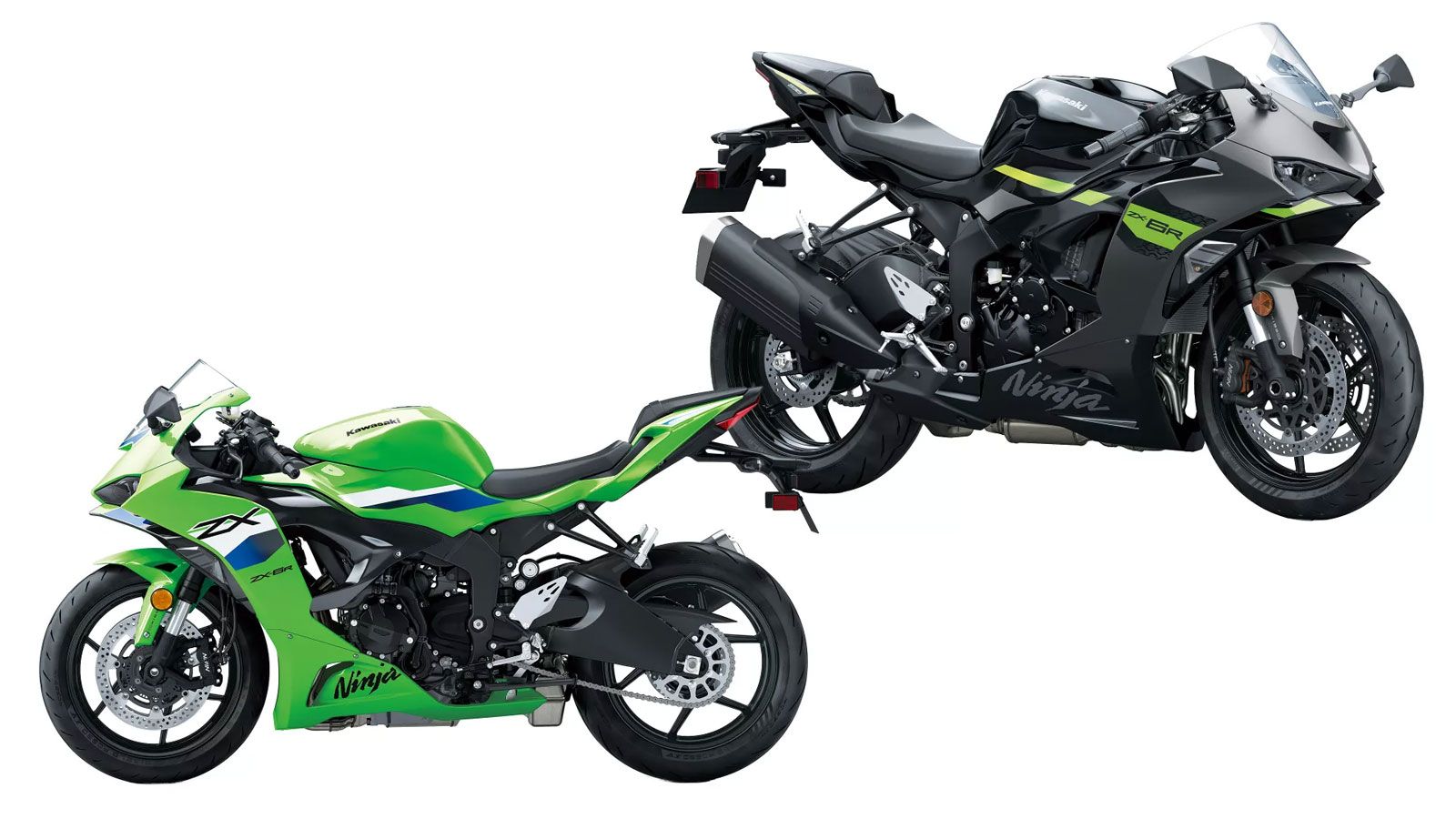 Το Ninja ZX-6R αποκτά δύο νέες εκδόσεις, με το εντυπωσιακό Metallic Matte Graphenesteel Gray/Metallic Spark Black/Lime Green αλλά και μία ανανεωμένη ε