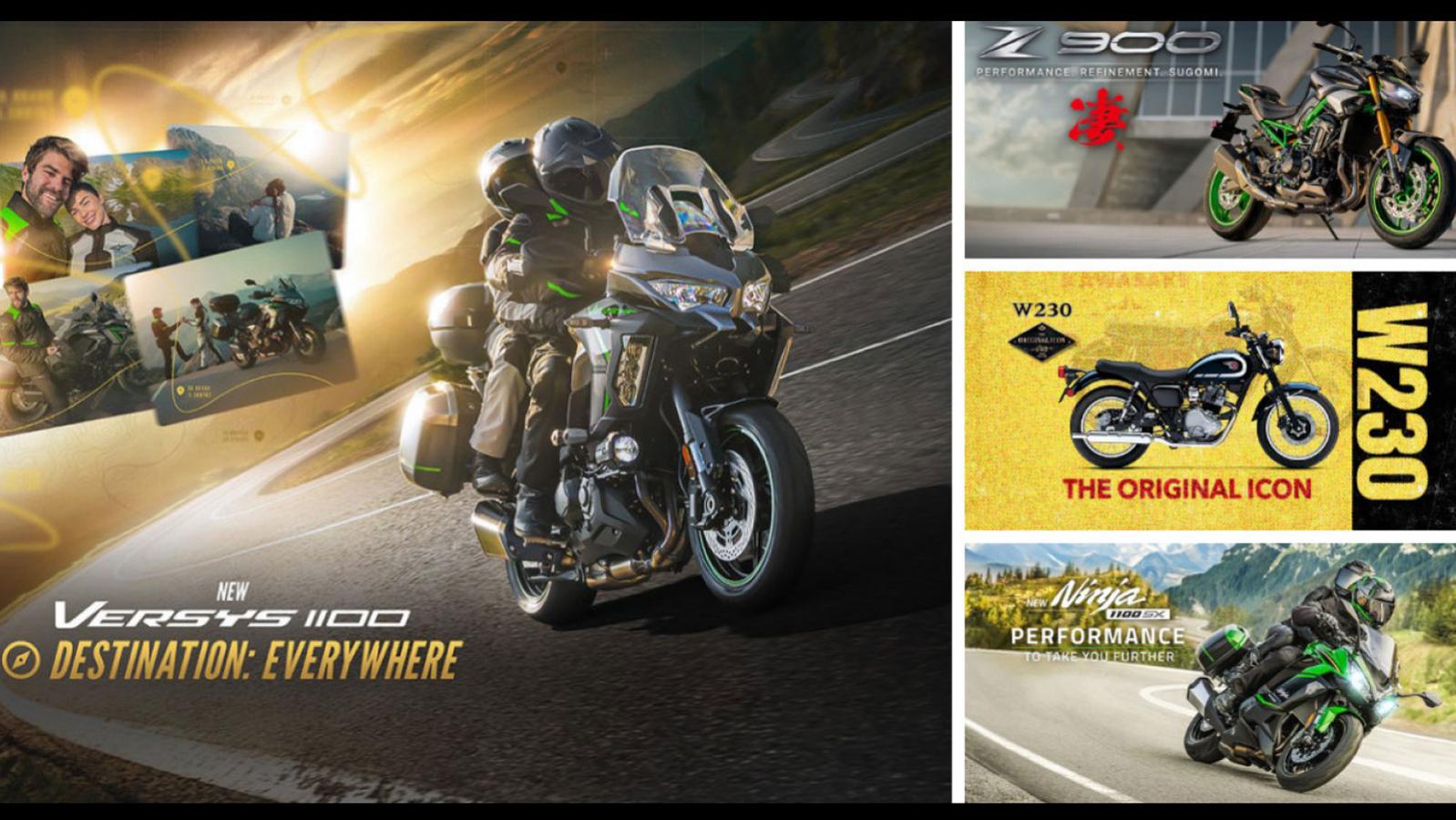 Νέος τιμοκατάλογος Kawasaki 2025 - Το Versys 1100 με 15 χιλιάρικα