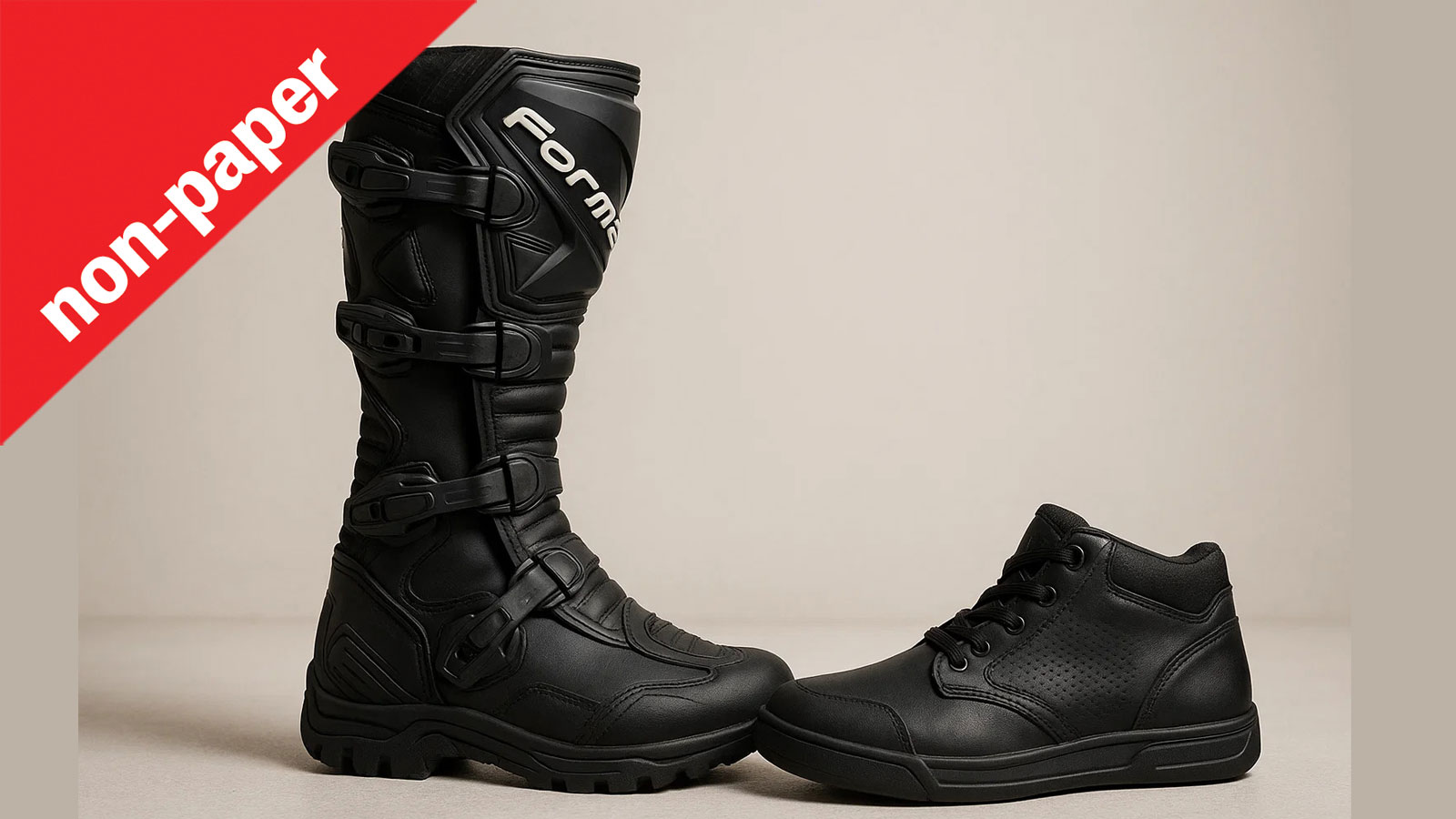 Εσύ τι επιλέγεις για τις καθημερινές σου μετακινήσεις, ψηλή μπότα ή χαμηλό μποτάκι με προστασία αστραγάλου πιστοποιημένο κατά τα CE πρότυπα. 