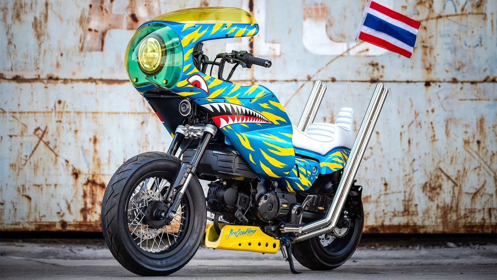 Η τέχνη της μετατροπής: Όταν η Honda Monkey συναντά το Bosozoku