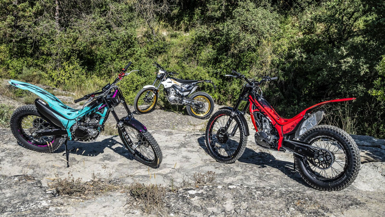 Η Cota 4RT 301RR παραμένει η ναυαρχίδα, με τον τετράχρονο κινητήρα των 298 κ.εκ. να συνεχίζει να αντλεί τεχνολογία από τις μοτοσυκλέτες Trial2 Παγκοσμ