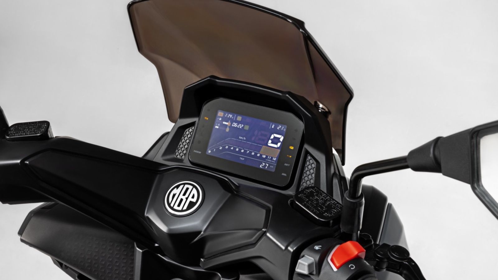 Ψηφιακός πίνακας οργάνων τεχνολογίας LCD.