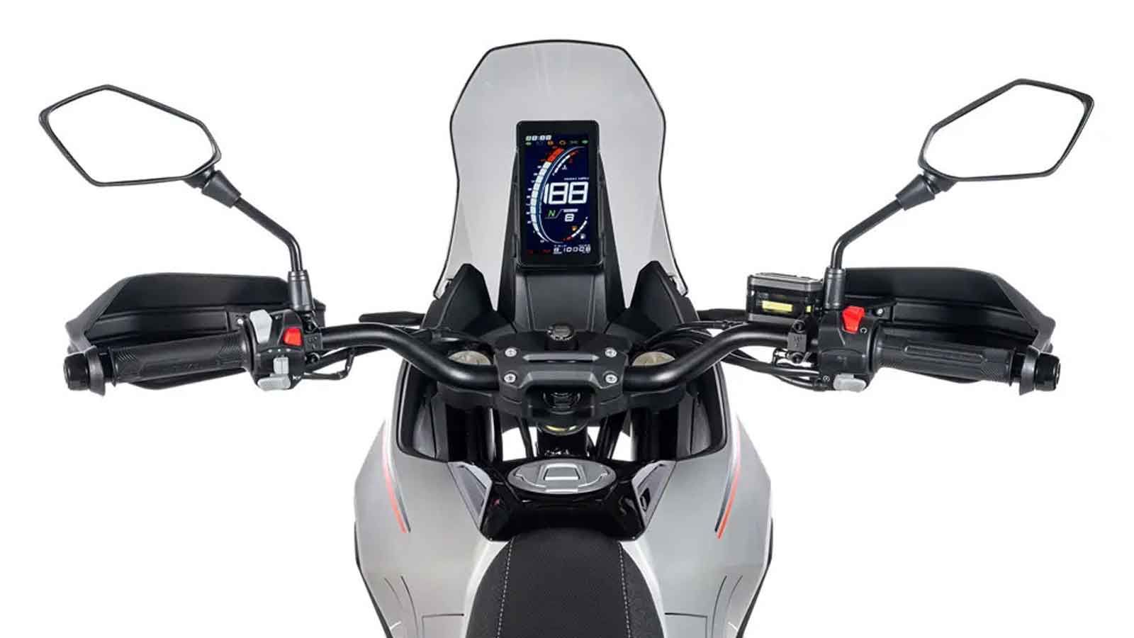 LCD έγχρωμη οθόνη όπου αναγράφει όλες τις βασικές πληροφορίες