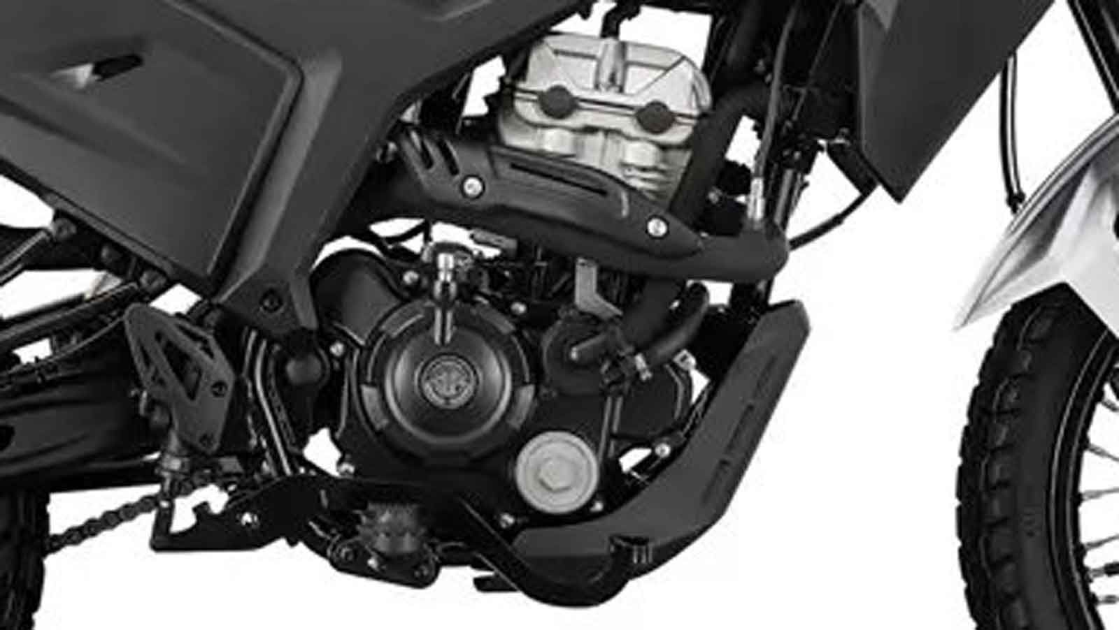 Τετράχρονος, μονοκύλινδρος κινητήρας 124cc, με τετραβάλβιδη κεφαλή DOHC