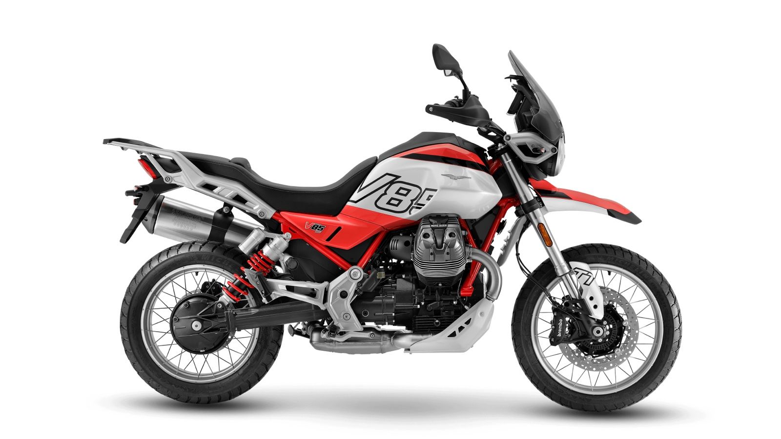 Η έκδοση V85TT με IMU και Cornering ABS και Traction Control.