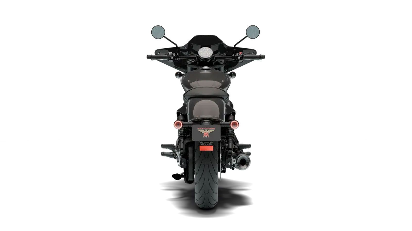 Η τελική ταχύτητα αγγίζει τα 140 χλμ/ώρα , ενώ η μετάδοση με ιμάντα μειώνει σημαντικά τη συντήρηση σε σχέση με αλυσίδα, κάνοντας το Rumble 2026 πιο πρ