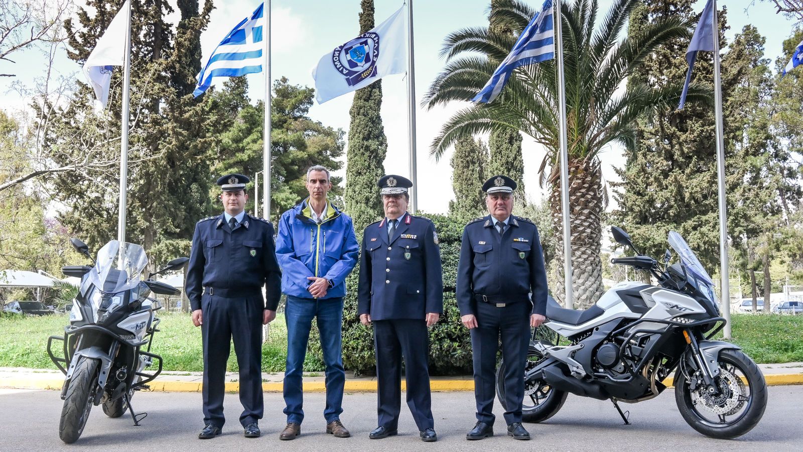 Muvus: Με 2 CFMoto 700MT στηρίζει την Ελληνική Αστυνομία