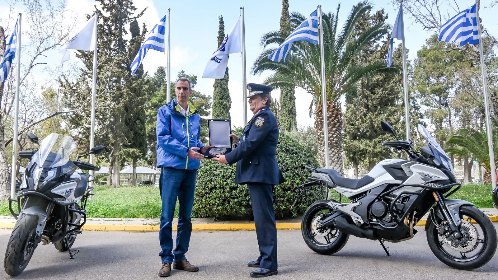 Muvus: Με 2 CFMoto 700MT στηρίζει την Ελληνική Αστυνομία