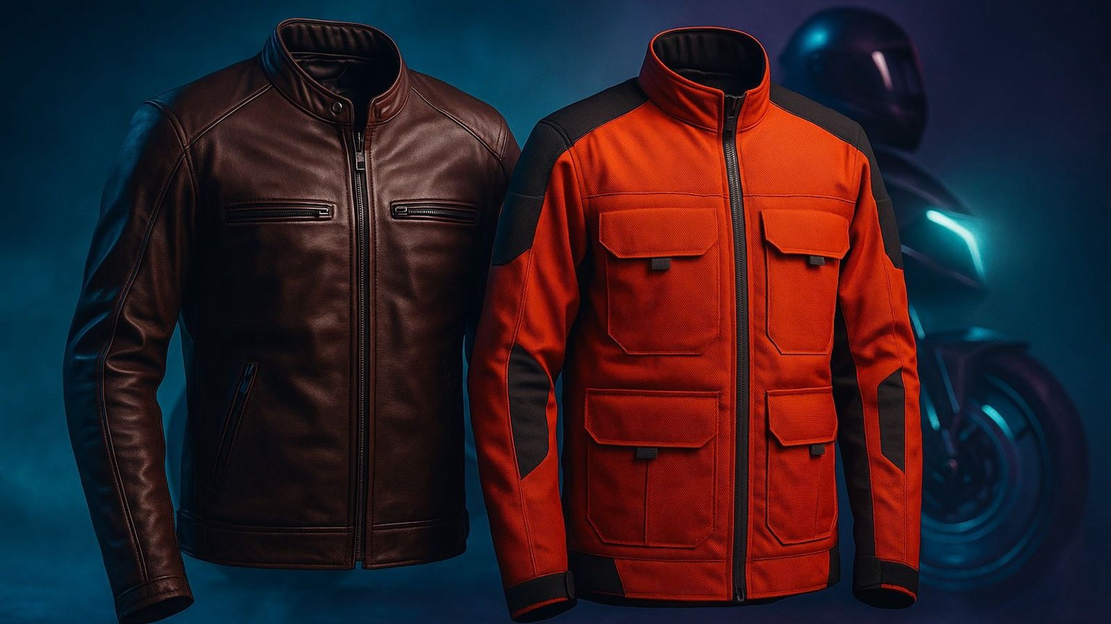 Δερμάτινο μπουφάν ή cordura; 