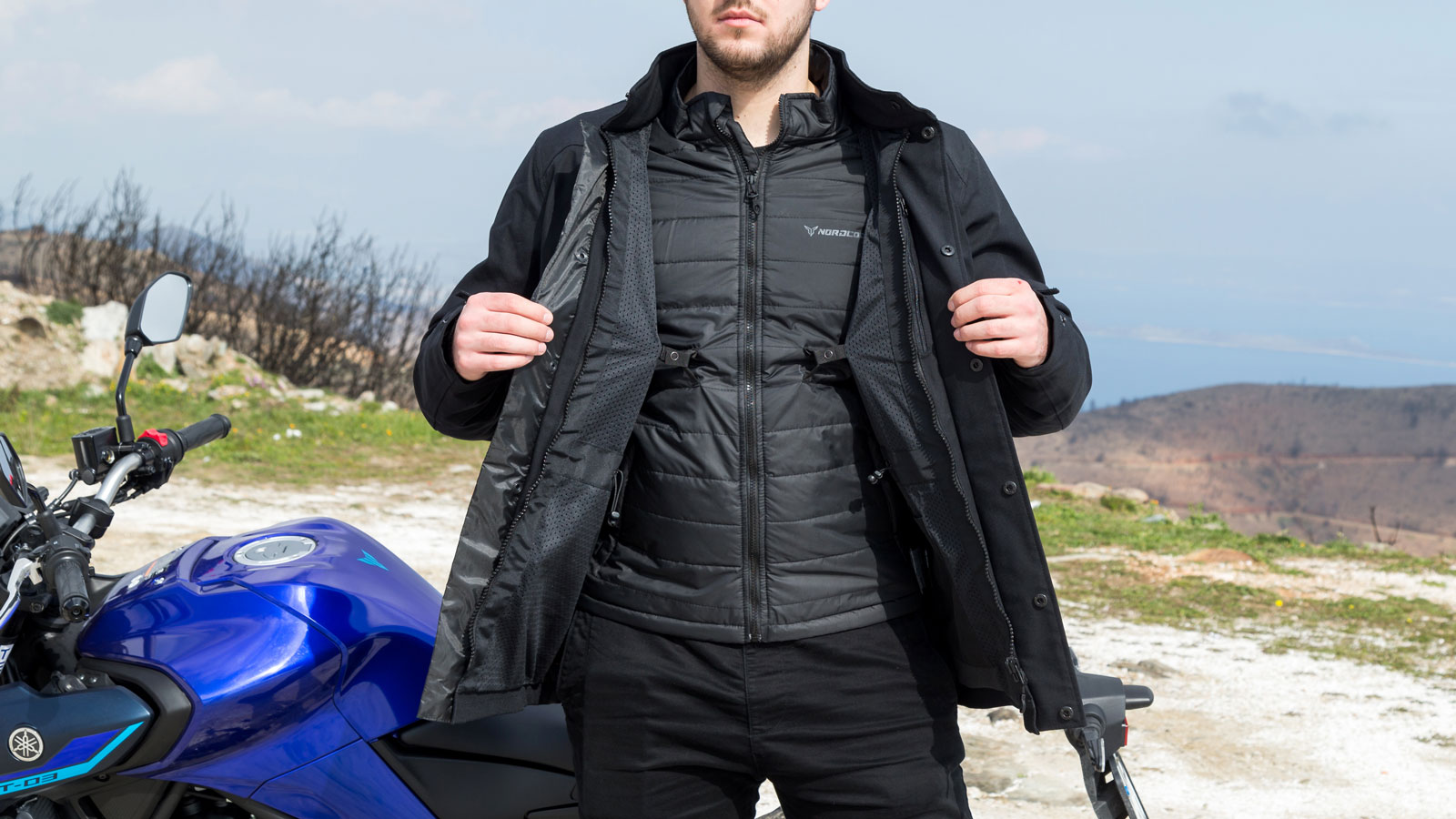 Test Nordcode Delta: Ασπίδα για βροχή & κρύο με προστασία πλάτης